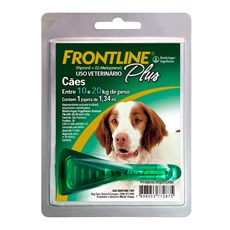 Frontline Plus Antipulgas E Carrapatos Cães 10 a 20Kg
