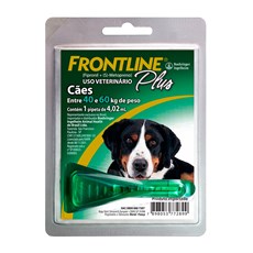 Frontline Plus Antipulgas E Carrapatos Cães 40 a 60Kg