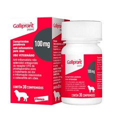 Galliprant Anti-inflamatório 100mg Elanco C/30 Comprimidos