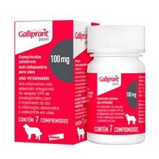 Galliprant Anti-inflamatório 100mg Elanco C/7 Comprimidos