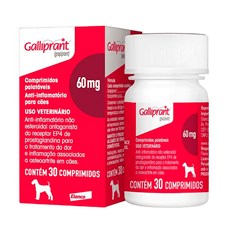 Galliprant Anti-inflamatório 60mg Elanco C/30 Comprimidos