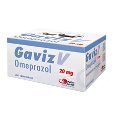Gaviz V 20mg Omeprazol Agener União Blister C/10 Comprimidos