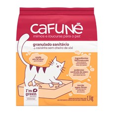Granulado Sanitário Para Gatos Cafuné – 1,3Kg