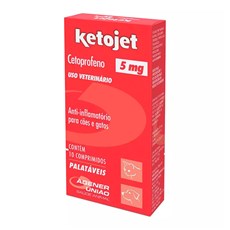 Ketojet 5mg Anti-inflamatório Agener União C/10 Comprimidos
