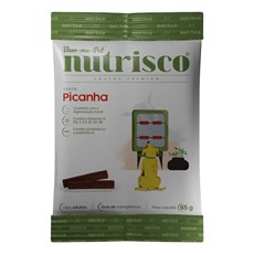 Kit Nustrisco Petisco Snacks Picanha + Osso Recheado Mix De Frutas Raças Pequenas + Bifinho De Carne