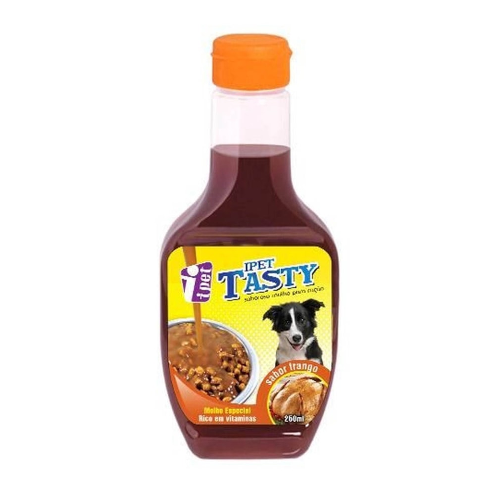 Molho Para Ração Ipet Tasty Dog Frango - 250g