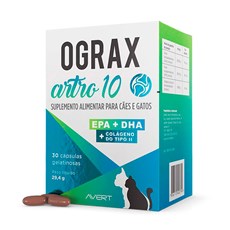Ograx Artro 10 Suplemento Avert C/30 Cápsulas