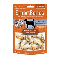 Ossinhos Para Cães Smartbones Sweet Potato Mini - 8 Unidades