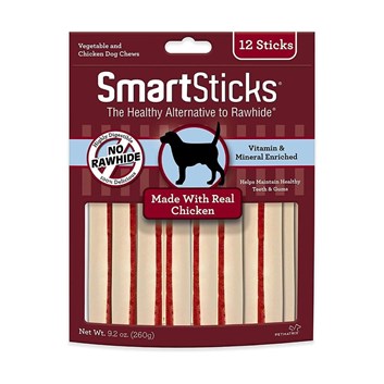 Ossinhos Para Cães Smartsticks Chicken - 12 Unidades