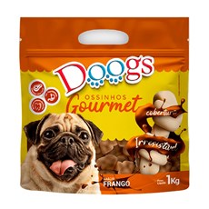 Osso Cães Doogs Gourmet Grande Frango - 1kg