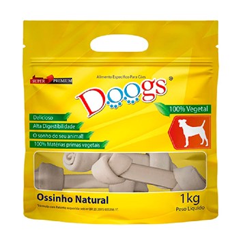 Osso Cães Doogs Natural 6/7 - 1kg