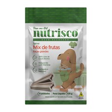 Osso Cães Recheado Nutrisco Mix de Frutas Raças Grandes - 325g