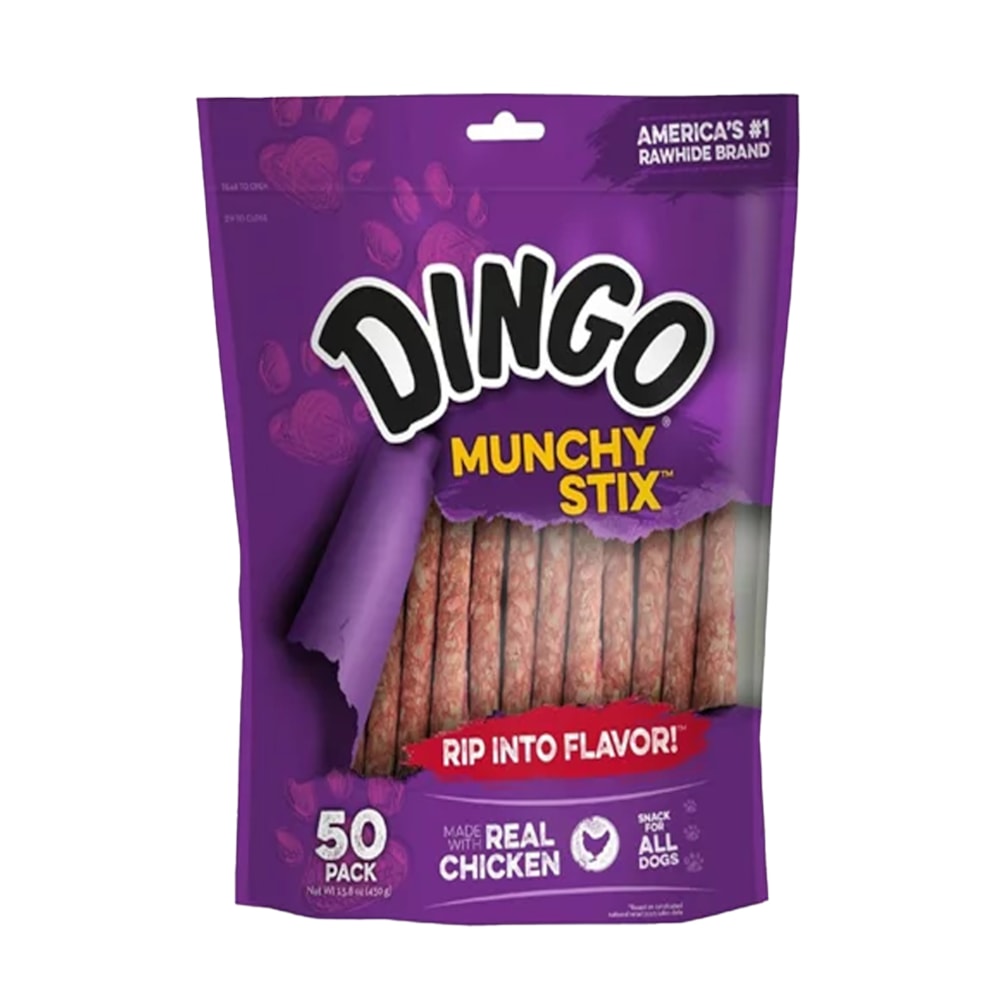 Ossos Dingo Cães Premium Munchy Stix Palitos 50 PK
