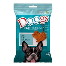 Petisco Cães Snacks Doogs Dental Filet Mignon - 65g