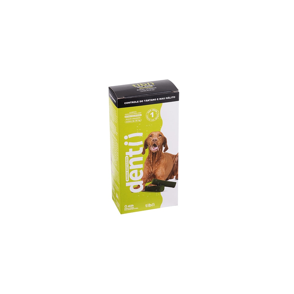 Petisco Cães Tibii Dentii Raças Grandes - 100g