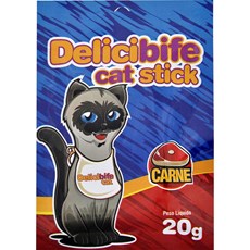 Petisco Delicibife Gatos Carne - 20g