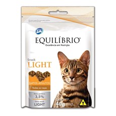 Petisco Equilíbrio Snack Cat Light para Gatos Adultos 40g