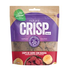 Petisco Natural Crisp Chips Carne Com Banana – 100g