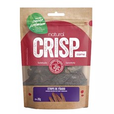 Petisco Natural Crisp Strips Fígado – 20g