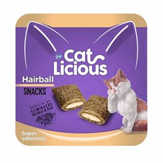 Petisco Snack CatLicious Hairball - 40g