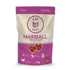 Petisco Snack Hairball Para Gatos Adultos Anti Bolas De Pelo