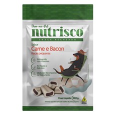 Petisco Snacks Dental Nutrisco Cães Carne e Bacon Raças Pequenas - 300g