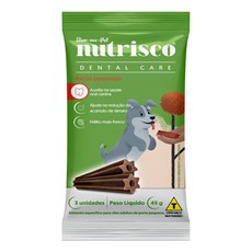 Petisco Snacks Dental Nutrisco Cães Raças Pequenas - 45g