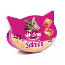 Petisco Whiskas Temptations Gatos Adultos Salmão - 40g