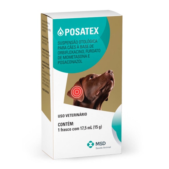 Posatex Cães - 17,5mL - Tudo de Bicho Pet Shop