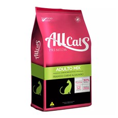 Ração Allcats Gatos Adultos Mix - 10,1kg