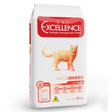 Ração Cat Excellence Adulto Carne - 10,1kg