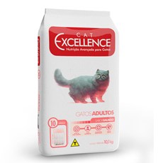 Ração Cat Excellence Adultos Salmão - 10,1kg