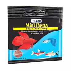 Ração de Peixes Alcon Mini Betta - 4g