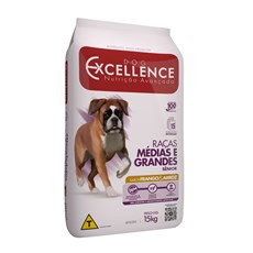 Ração Dog Excellence Sênior Raças Médias e Grandes - 15kg