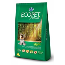 Ração Ecopet Light Cães Adultos Raças Pequenas – 3kg