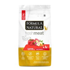 Ração Fórmula Natural Gatos Fresh Meat Castrado Carne