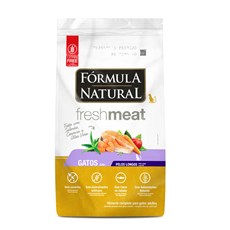 Ração Fórmula Natural Gatos Fresh Meat Pelos Longos