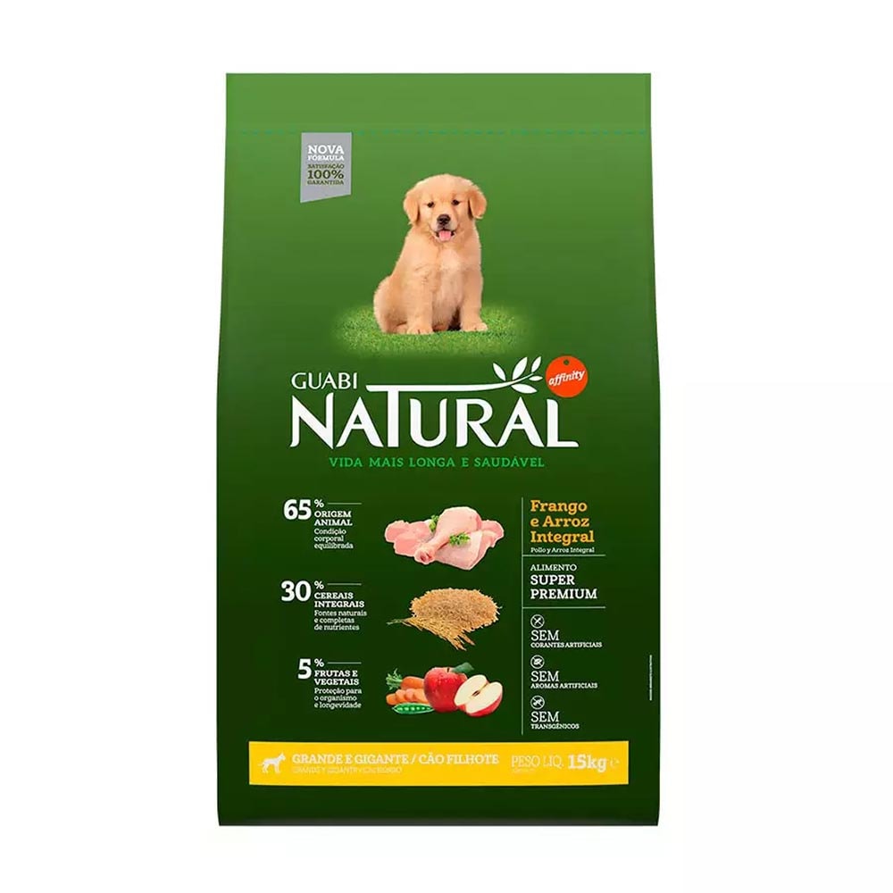 Natural guabi 15kg filhote Clearance