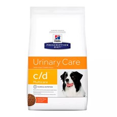 Ração Hill's Prescription Diet C/D Multicare Cães Cuidado Urinário - 3,8Kg