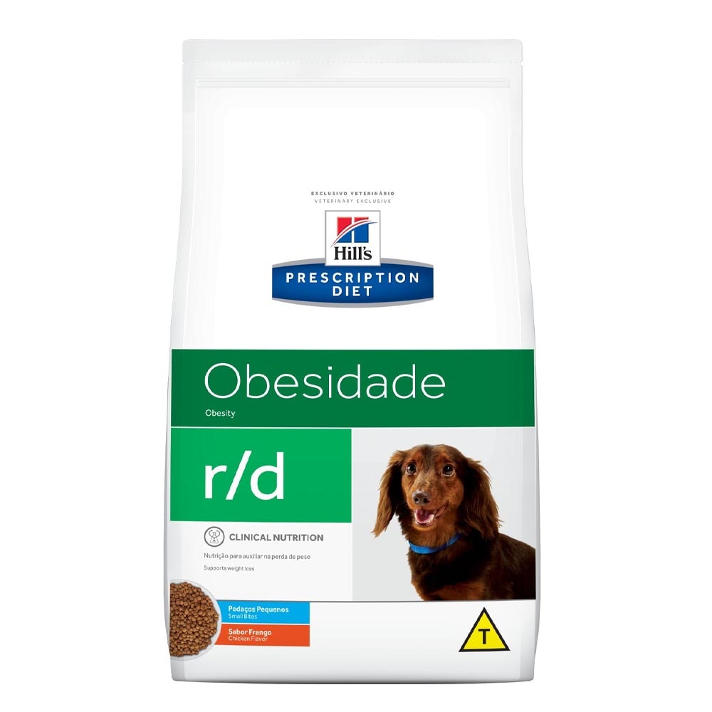 Ração Hill's Prescription Diet R/D Cães Obesidade Pedaços Pequenos -