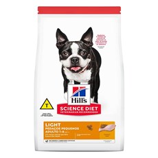 Ração Hill's Science Diet Cães Adultos Light Pedaços Pequenos – 2,4kg