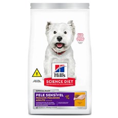 Ração Hill's Science Diet Cães Adultos Pele Sensível Pedaços Pequenos – 2,4kg