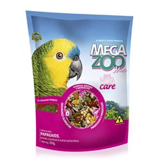 Ração Megazoo Mix Papagaio - 350g