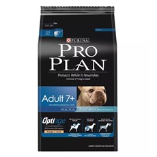 Ração Nestlé Purina Cães Pro Plan Adultos 7+ Raças Pequenas Frango - 2,5kg