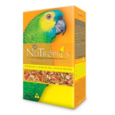 Ração Nutrópica Papagaio Farinhada com Mel e Ovos – 300g