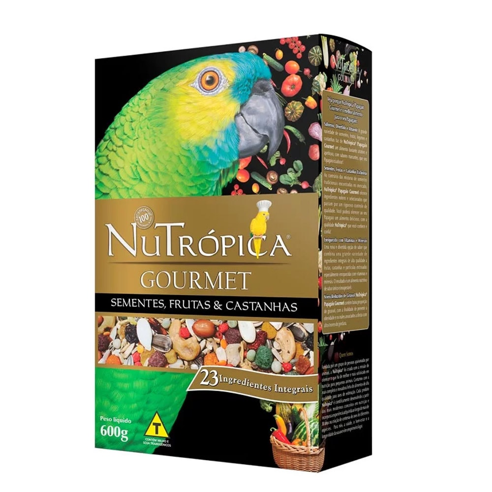 Ração Nutrópica Papagaio Goumert – 600g