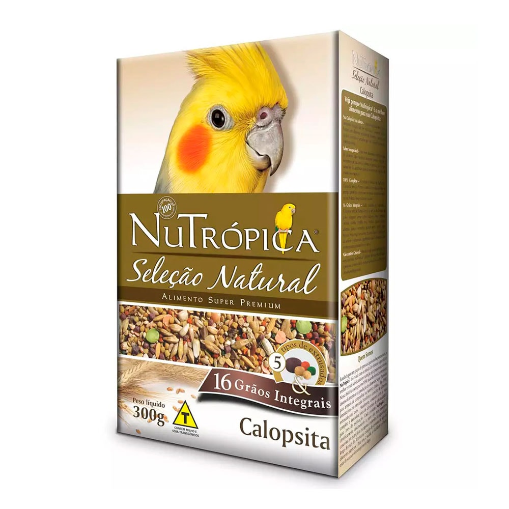 Ração Nutrópica Seleção Natural Calopsita – 300g