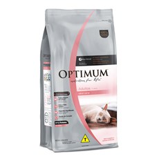 Ração Optimum Gatos Adultos Carne - 3Kg + 5 Rações Úmidas Optimum Sachê Gatos Adultos Frango 85g