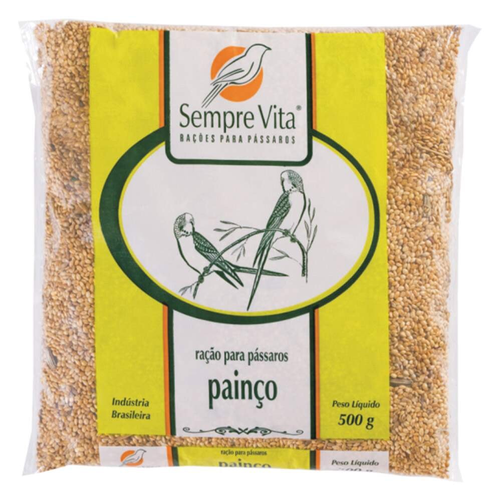 Ração Para Pássaros Sempre Vita Painço - 500g