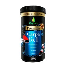 Ração Para Peixes Poytara Carpa Mix 6x1 - 200g